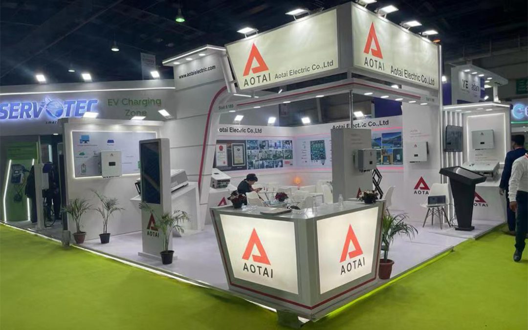 Renewable Energy India Expo 2023 (REI for short) was held at INDIA EXPO CENTRE from Oct. 4th to Oct. 6th. Aotai attaches great importance to REI this time